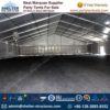 Temporary Storage Building With Waterproof Fabric
