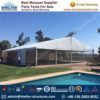 20 x 25m Clearspan Tent for Backyard Party